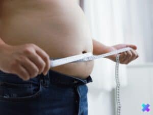 otyłość brzuszna