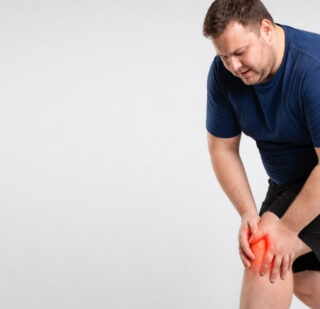 ból kolan a otyłość